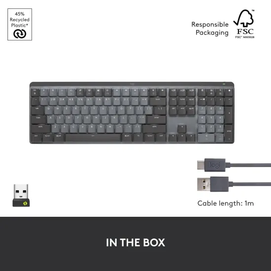 Logitech Wireless Keyboard MX Mechanical (Open Box)