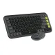 Logitech Wireless Keyboard Mouse Combo POP Icon Black (Open Box)