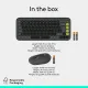 Logitech Wireless Keyboard Mouse Combo POP Icon Black (Open Box)