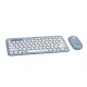 Logitech Bluetooth Keyboard Mouse Combo Pebble 2 Blue