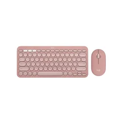 Logitech Bluetooth Keyboard Mouse Combo Pebble 2 Tonel Rose (Open Box)