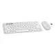 Logitech Bluetooth Keyboard Mouse Combo Pebble 2 White
