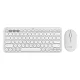 Logitech Bluetooth Keyboard Mouse Combo Pebble 2 White
