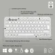 Logitech Wireless Keyboard Pebble Keys 2 K380s White (Open Box)