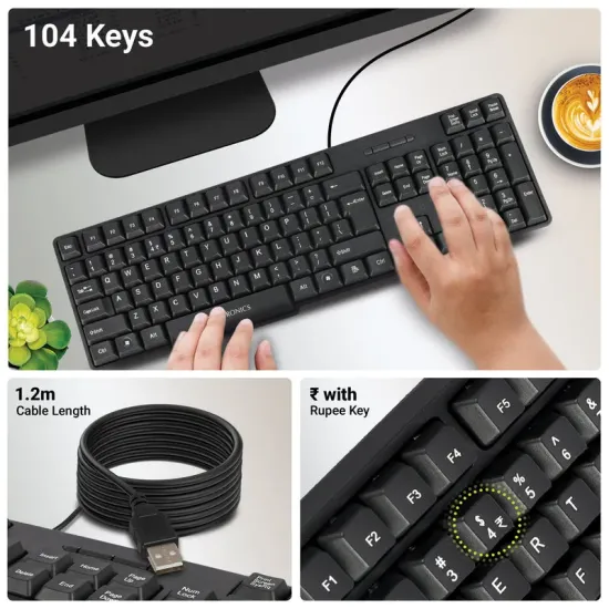 Zebronics Usb Keyboard K65
