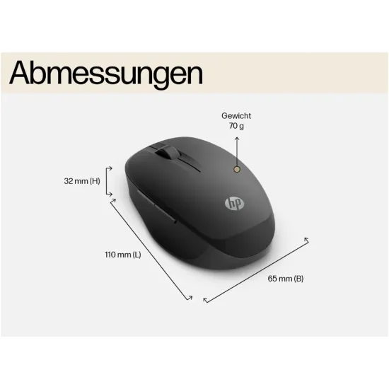 HP Wireless Mouse Dual Mode 300