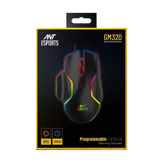 Ant Esports Wired Gaming Mouse RGB GM320