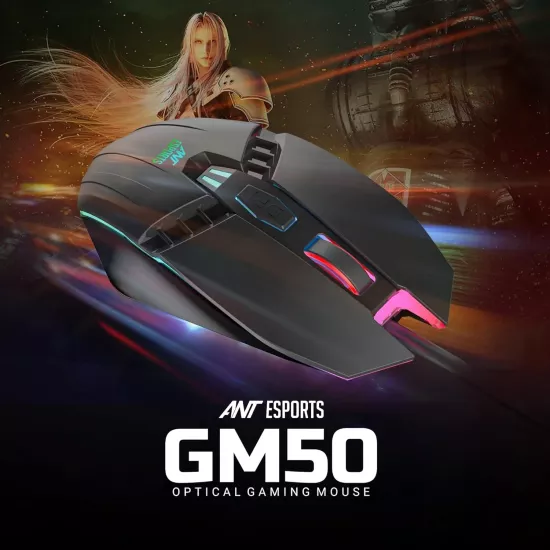 Ant Esports USB Gaming Mouse RGB GM50