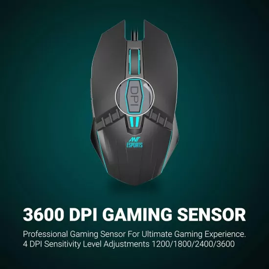 Ant Esports USB Gaming Mouse RGB GM50