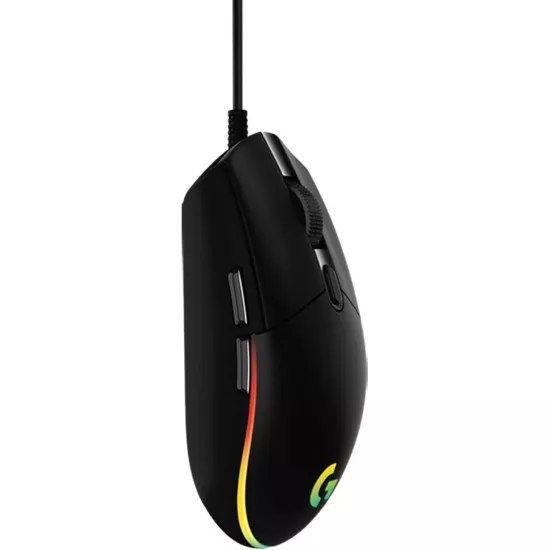 Logitech USB Gaming Mouse RGB Light Sync 6 Button G203