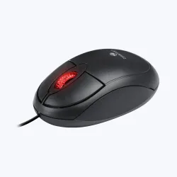 Zebronics Zeb-Rise Wired USB Optical Mouse With 3 Buttons (Black)