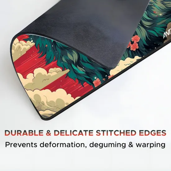 Ant Esports Wolf Mouse Pad 260 X 210 X 3mm Anti-fray Stitching