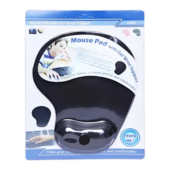 Mouse Pad Wrist Supporter With Gel