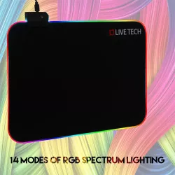 Live Tech Mouse Pad Gaming RGB Sunny 350mm x 250mm