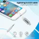 EVM iPhone Lightning to 3.5mm Aux Cable Silver