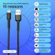 EVM USB To Iphone Lightning Charger & Sync Cable EVM-C-013-B