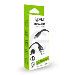EVM Micro USB Charge & Sync Cable EVM-C-014-B