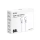EVM Type-C To Type-C Charge & Sync Cable (Metal Head Nylon Braided Cable) CC-05