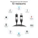 EVM 4-in-1 Charge & Sync Cable 60W 1M (USB | Iphone | Type-C) EVM-M-5-B