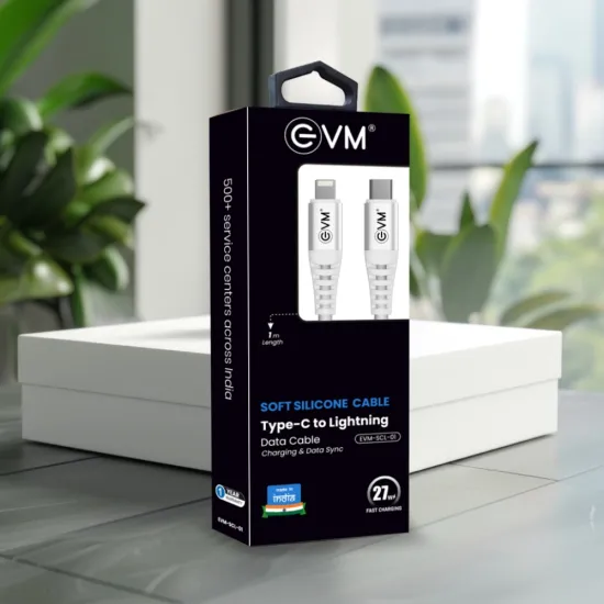 EVM Type-C To Lightning Charging & Data Sync Cable (SCL-01)
