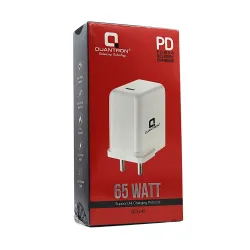Quantron Mobile Charger Adapter 65w Type-C (With Cable)  (QCH-45)