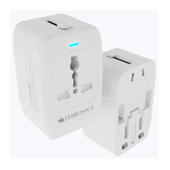 Zebronics Universal Power Plug USB 1500mA
