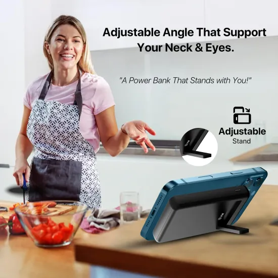 EVM Power Bank 10000 mAh Enmag Ace Magsafe(P0301B) Black