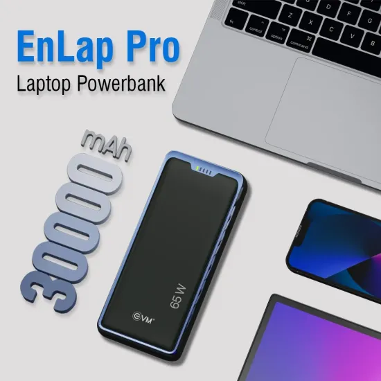 EVM Power Bank 30000 mAh For Laptop Enlap Pro 65W (P0402) 