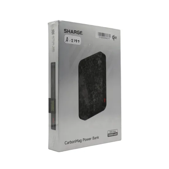 Sharge Power Bank 10000 mAh Magnetic Output (Carbon Mag C2)