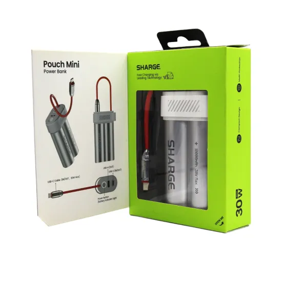 Sharge Power Bank 10000 mAh Pouch Mini 30W P2