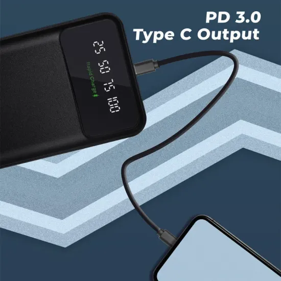 ZEBRONICS Power Bank 20000 mAh (MB20000R5 Pro)