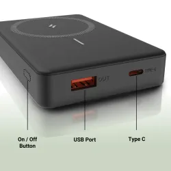 ZEBRONICS Power Bank 10000 mAh (MW70)