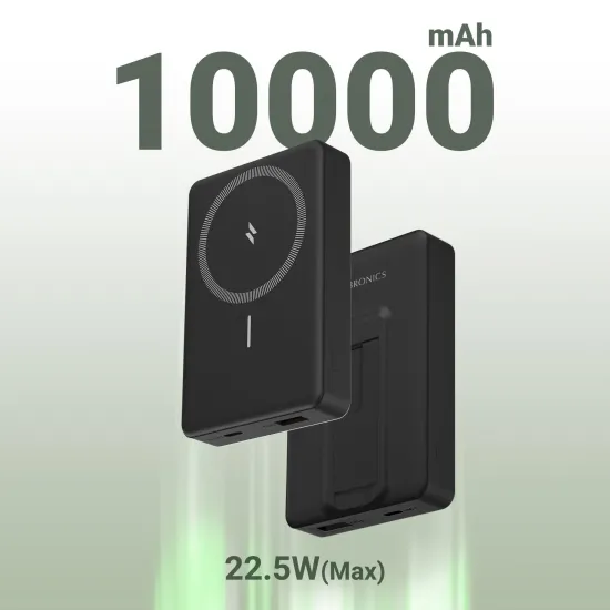 ZEBRONICS Power Bank 10000 mAh (MW70)