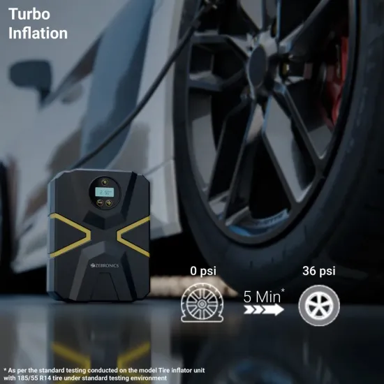 Zebronics Tire Inflactor Zeb 22TIW