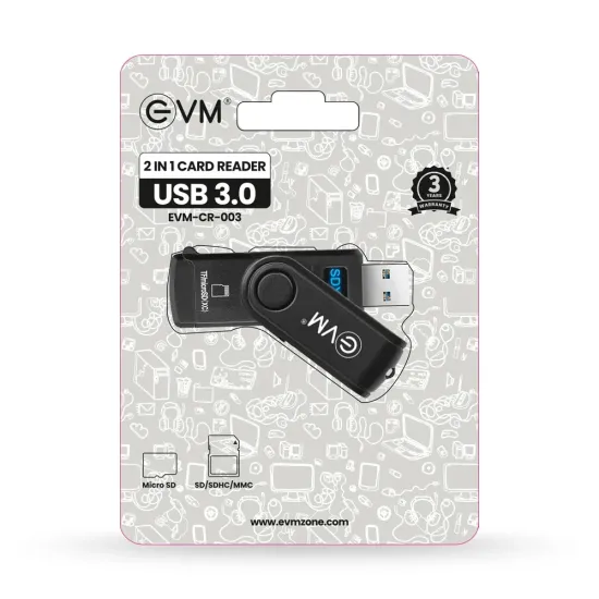 EVM 2 IN 1 Card Reader USB 3.0