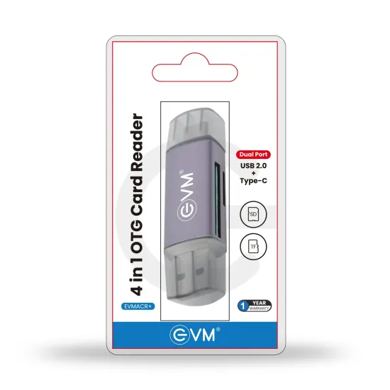 EVM 4 IN 1 OTG Card Reader USB 2.0