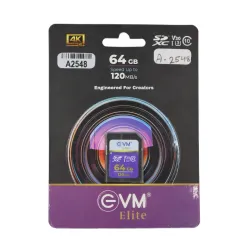 EVM SD Card 4K Elite 64GB For DSLR Camera (EVMESD/64GB)