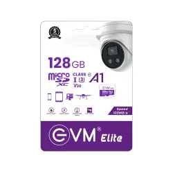 EVM Micro SD Card 128GB Elite For CCTV Camera and Smart Phone