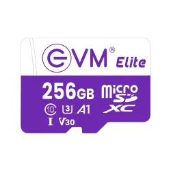 EVM Elite Micro SD Card 256GB XC A1