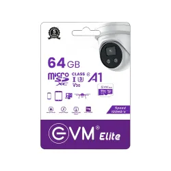 EVM Micro SD Card 64GB Elite For CCTV Camera and Smart Phone