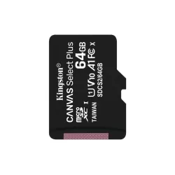 Kingston Canvas Select plus 64GB Micro SD Card Class 10