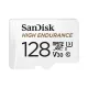 Sandisk Micro SD Card 128GB High Endurance For DSLR With Adapter (Open Box)