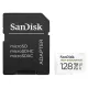Sandisk Micro SD Card 128GB High Endurance For DSLR With Adapter (Open Box)