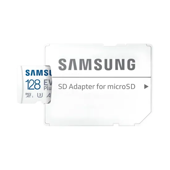 Samsung Micro SD Card 128GB Evo Plus v30 With Adapter For DSLR Camera CCTV Camera and Smart Phone