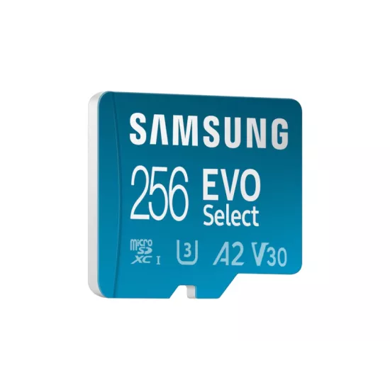 Samsung Micro SDXC Memory Card Evo Plus 256GB v30 With Adapter