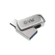 EVM Pendrive 128GB Elite Nano + Type-C OTG USB 3.2 (METAL)