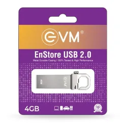 EVM Enstore Pendrive 4GB USB 2.0 (METAL)