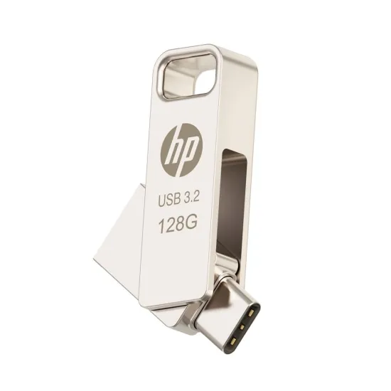 HP 886C 128GB USB 3.2 Type-C OTG Pendrive Silver