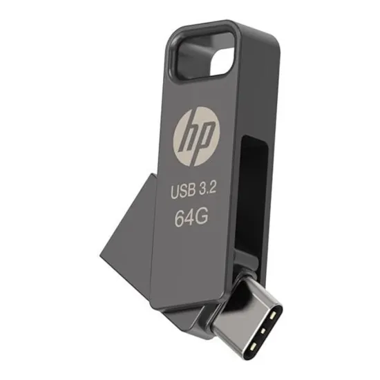 HP 886C 64GB USB 3.2 Type-C OTG Pendrive Black