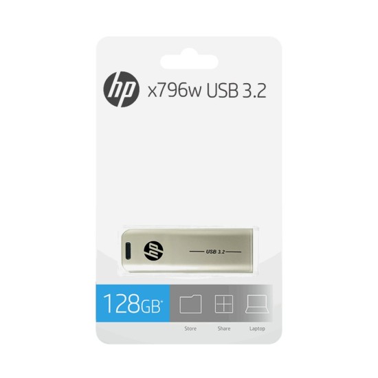 HP PENDRIVE 128GB 3.2 X796W (METAL)
